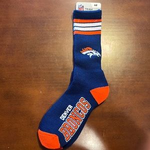 NFL Mens Large (10-13), Denver Broncos Socks